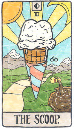 Food Fortunes. A Deck of Dinner Divination